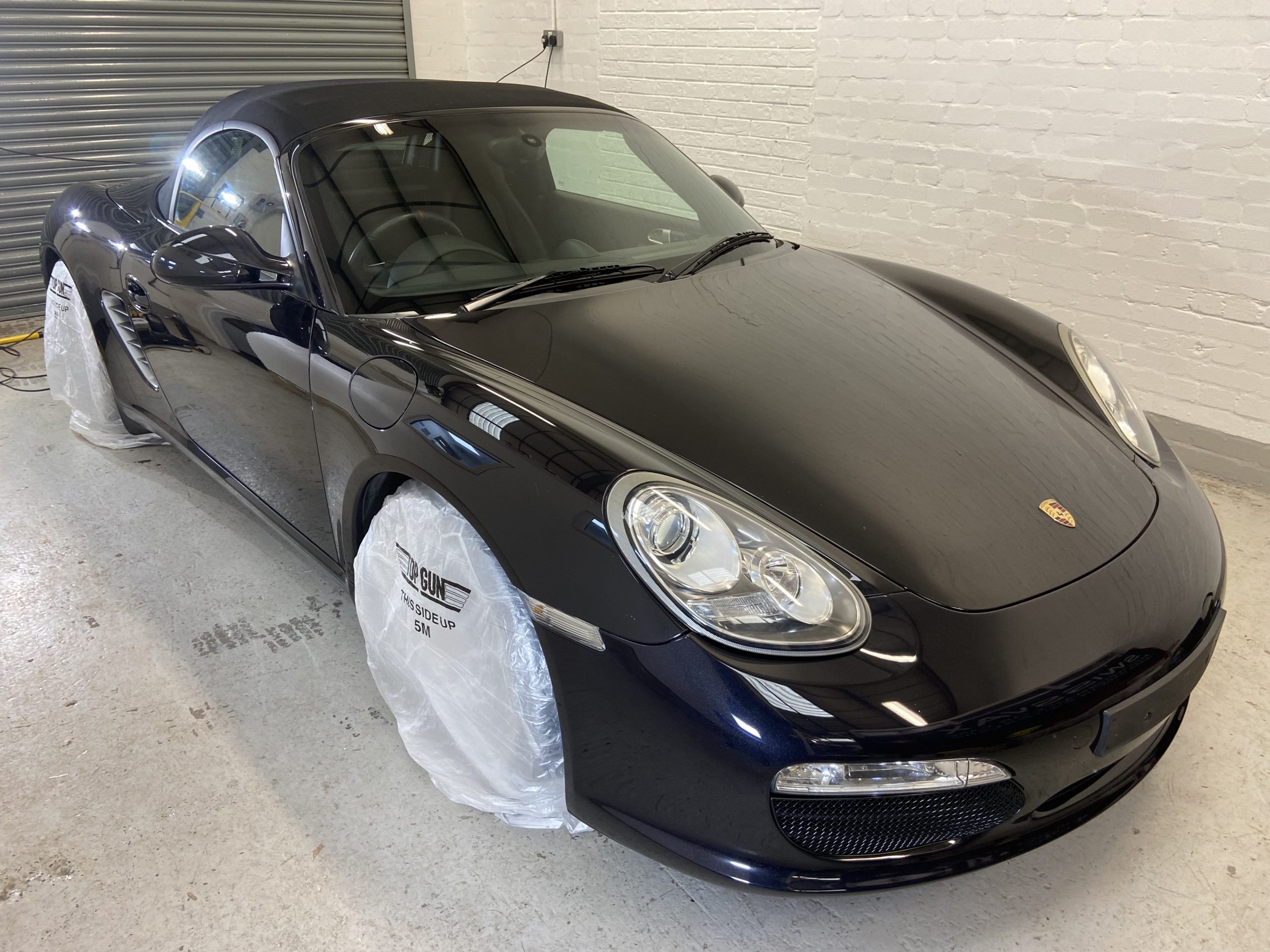 2009 Porsche Boxster S Manual 2 Stage machine polish 5 year 3 layer ceramic coating system